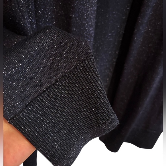 Lane Bryant Shimmery Open-front Cardigan Sweater - Picture 5 of 7